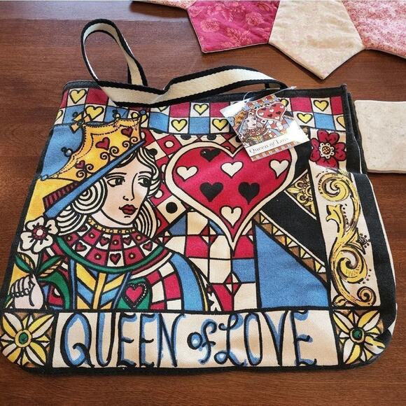 Brighton x Tom Clancy Queen of Love promo tote bag new!!! - Picture 1 of 14